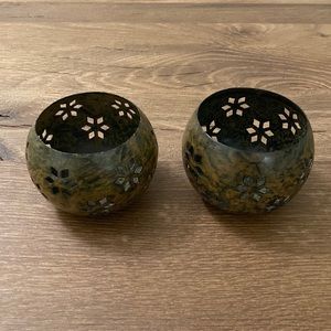 Pier 1 Imports Tealight Holder TVD The Vampire Diaries Elena Gilbert Set of 2